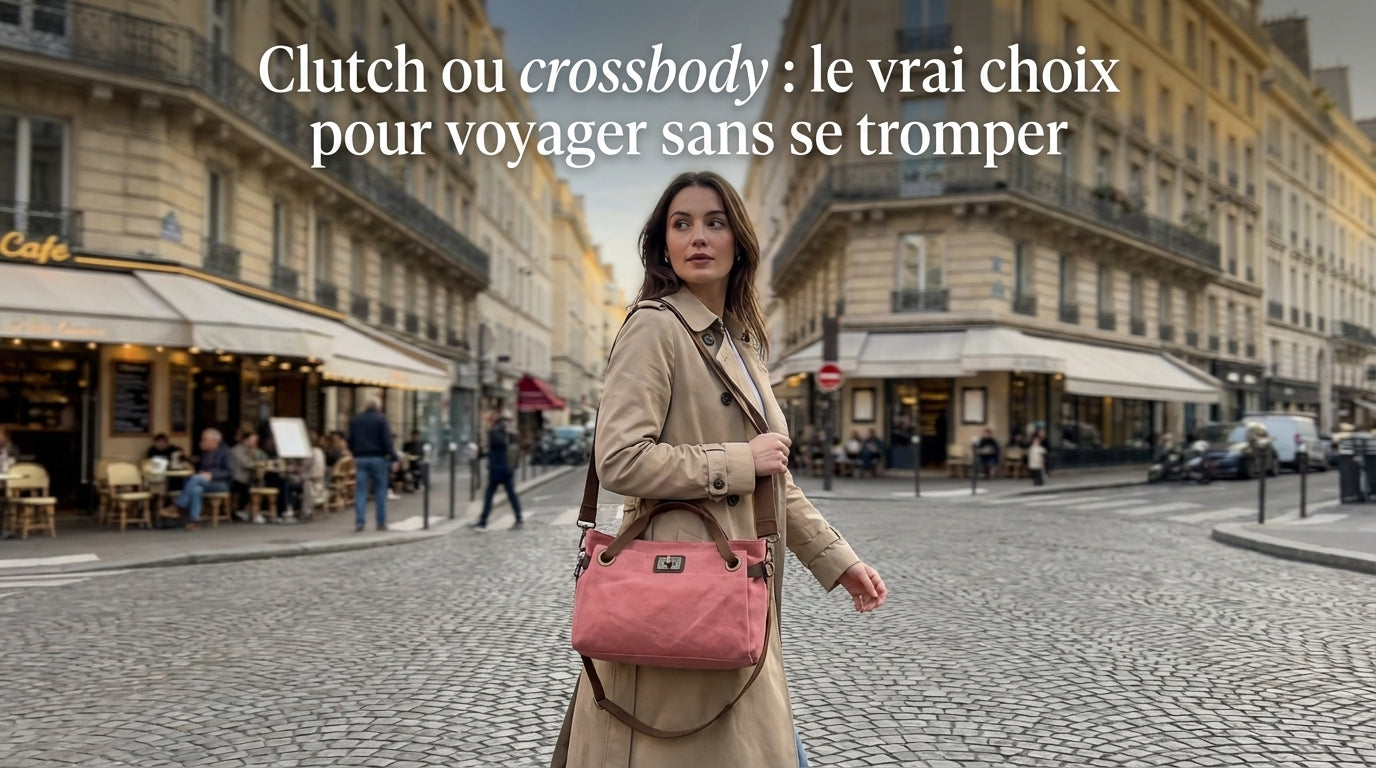 Clutch or crossbody: the best choice for hassle-free travel