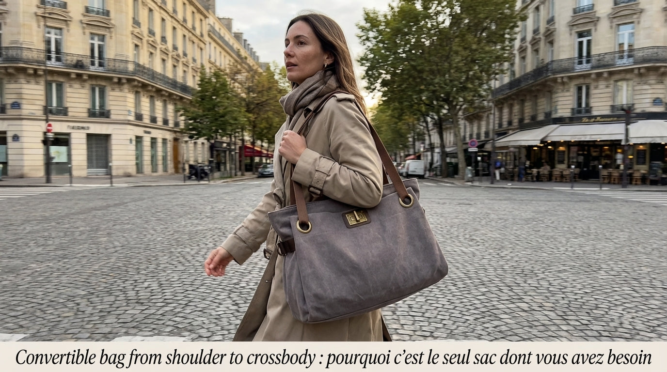 A bag that converts from a shoulder bag to a crossbody bag: why it’s the only bag you’ll ever need