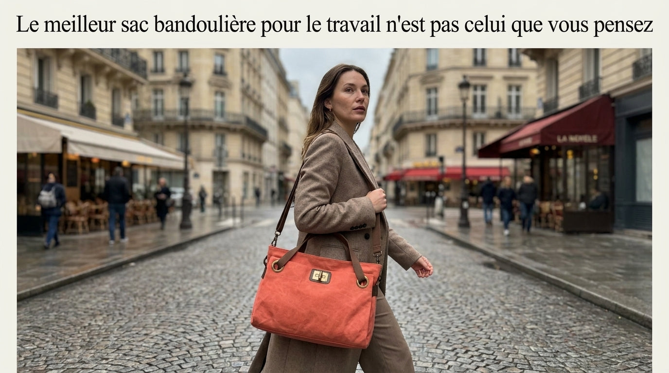 Le meilleur sac bandoulière pour le travail n'est pas celui que vous pensez
