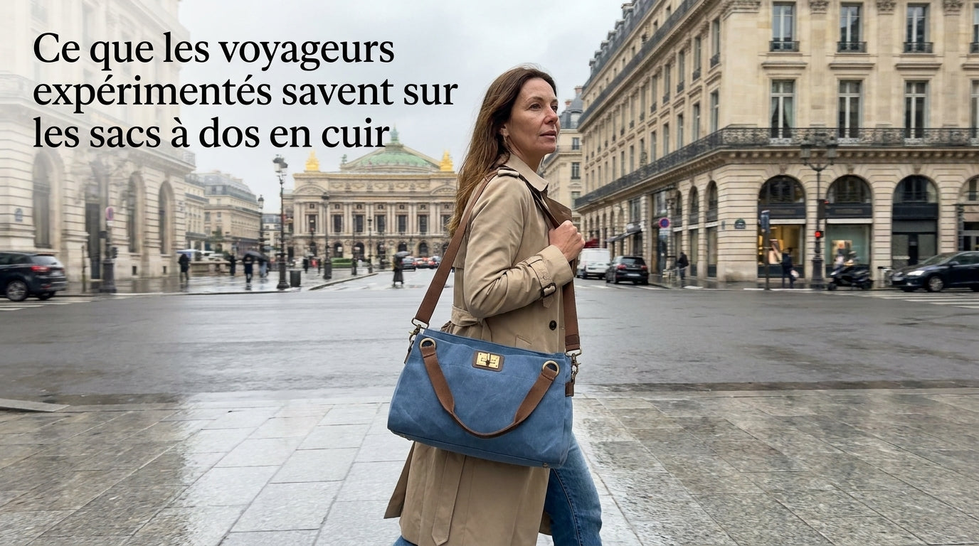 Ce que les voyageurs expérimentés savent sur les sacs à dos en cuir