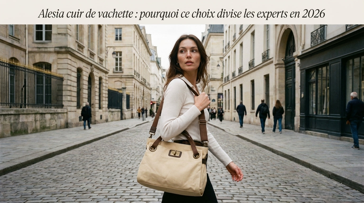 Alesia cuir de vachette : pourquoi ce choix divise les experts en 2026
