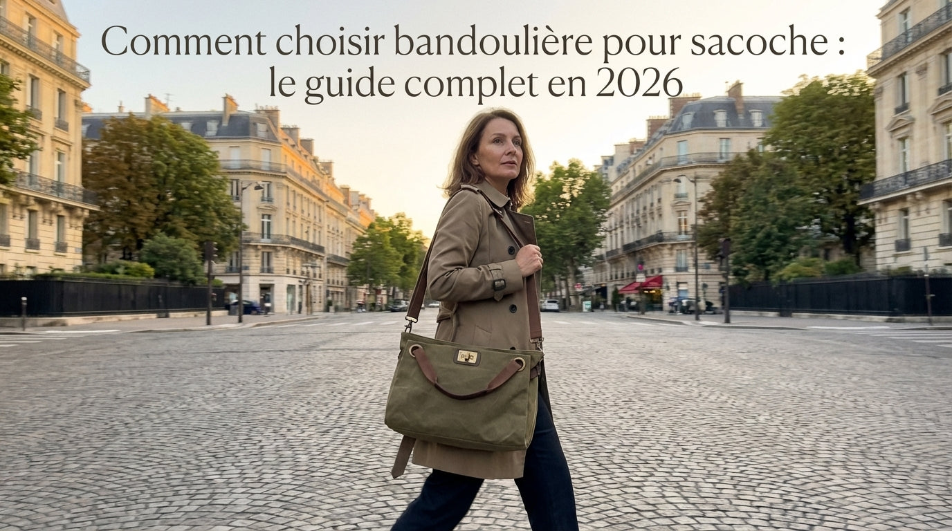 Comment choisir bandoulière pour sacoche : le guide complet en 2026